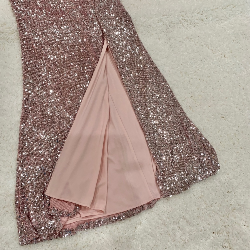 Xscape long sequined gown NWT - Picture 6 of 11
